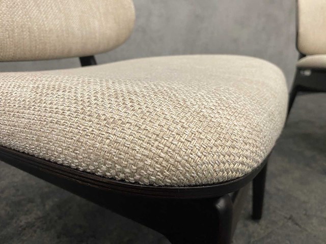 2x satelliet - design fauteuil - beige - afbeelding 3 van  10