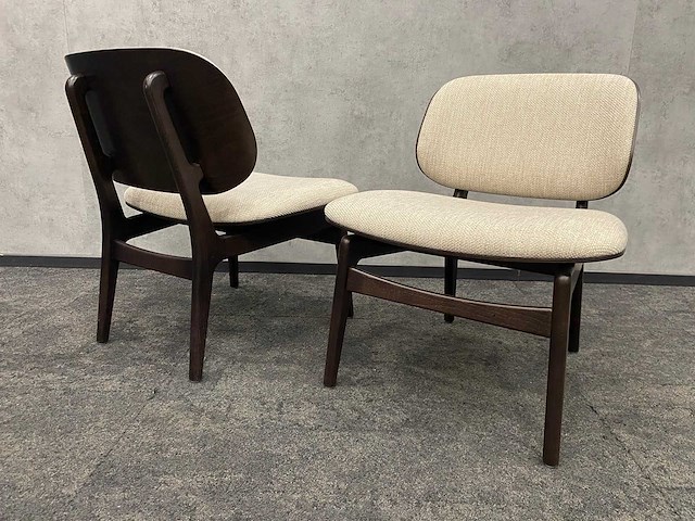 2x satelliet - design fauteuil - beige - afbeelding 4 van  10