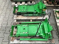 2x sauermann hs 6300-jd john deere pick-up hitch - afbeelding 1 van  8
