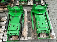 2x sauermann hs 6300-jd john deere pick-up hitch - afbeelding 2 van  8
