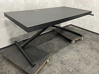 2x 'schaar' zit-sta slinger bureau 160x80 - afbeelding 2 van  13