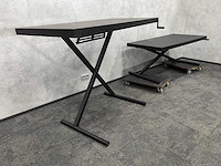 2x 'schaar' zit-sta slinger bureau 160x80 - afbeelding 5 van  13