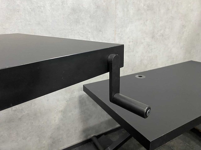 2x 'schaar' zit-sta slinger bureau 160x80 - afbeelding 3 van  13