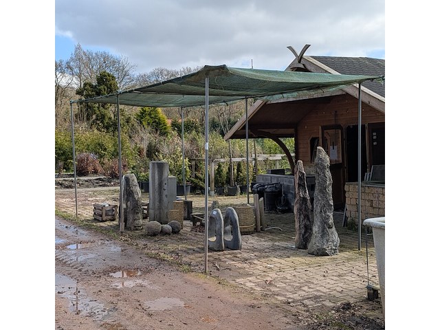 2x schaduw-/schermhal - afbeelding 1 van  18