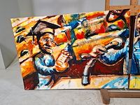 2x schilderij, jorik barteling, 2003 - afbeelding 3 van  8