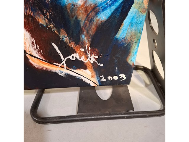 2x schilderij, jorik barteling, 2003 - afbeelding 4 van  8