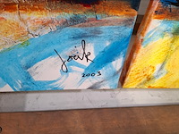 2x schilderij, jorik barteling, 2003 - afbeelding 5 van  8