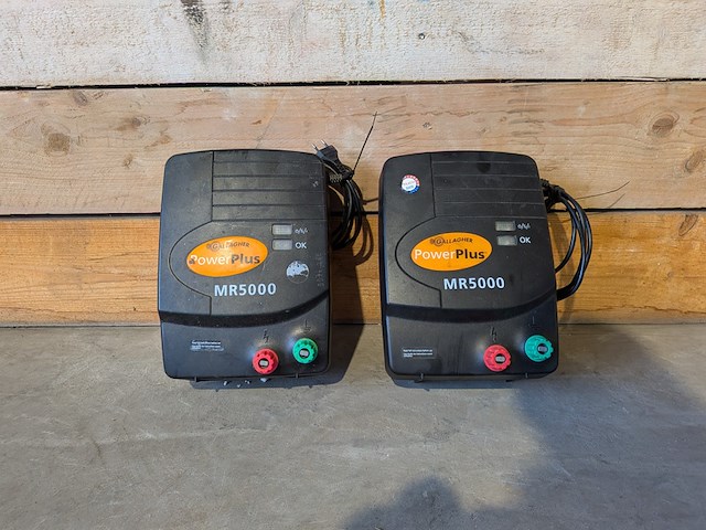 2x schrikdraadapparaat, gallagher, mr5000 - afbeelding 1 van  9