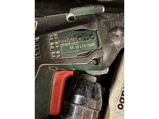 2x schroefmachine metabo, se18ltx2500 - afbeelding 6 van  7