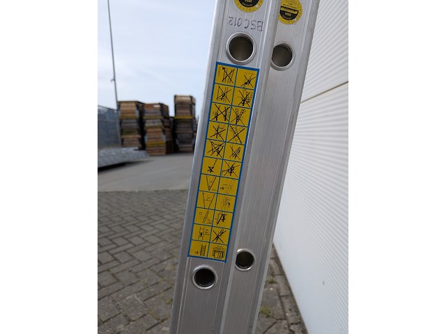 2x schuifladder, o.a. roossien - afbeelding 3 van  11