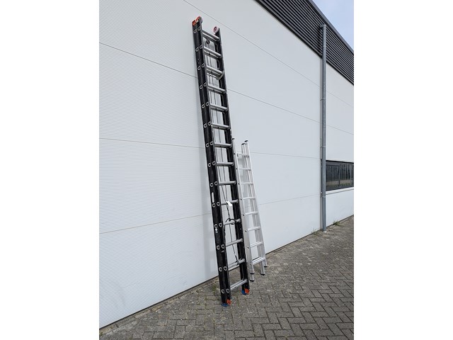 2x schuifladder, o.a. roossien - afbeelding 4 van  11