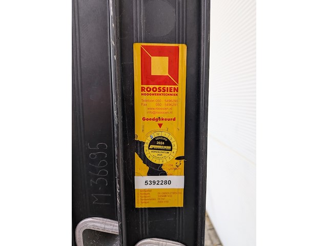 2x schuifladder, o.a. roossien - afbeelding 7 van  11