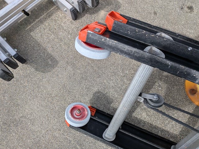 2x schuifladder, o.a. roossien - afbeelding 11 van  11