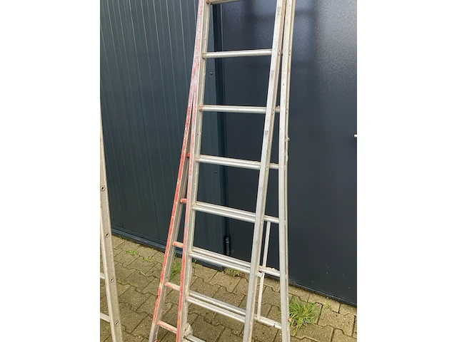 2x schuifladders - afbeelding 2 van  4