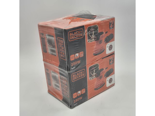 2x schuurmachine, black&decker, bew210 - afbeelding 1 van  5