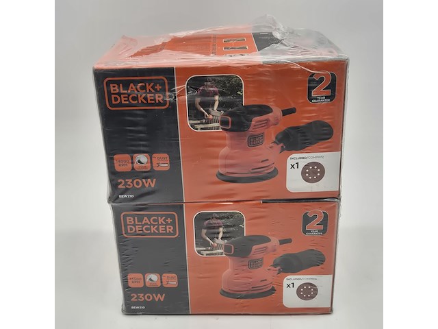 2x schuurmachine, black&decker, bew210 - afbeelding 2 van  5