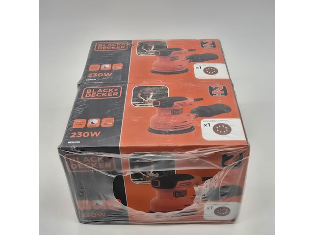 2x schuurmachine, black&decker, bew210 - afbeelding 5 van  5
