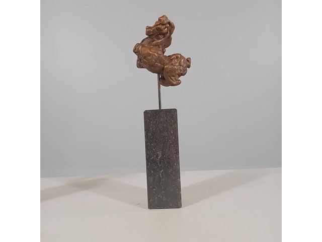 2x sculptuur, mohana van den kroonenberg , carlos i en adriaan ii, 1997, mohana van den kroonenberg , carlos i en adriaan ii, 1997 - afbeelding 6 van  9