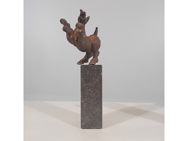 2x sculptuur, mohana van den kroonenberg , carlos i en adriaan ii, 1997, mohana van den kroonenberg , carlos i en adriaan ii, 1997 - afbeelding 7 van  9