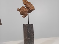 2x sculptuur, mohana van den kroonenberg , carlos i en adriaan ii, 1997, mohana van den kroonenberg , carlos i en adriaan ii, 1997 - afbeelding 9 van  9