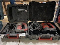 2x sds-plus boorhamer met koffer milwaukee - afbeelding 1 van  5