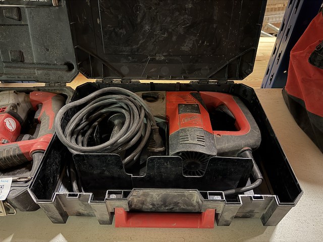2x sds-plus boorhamer met koffer milwaukee - afbeelding 2 van  5
