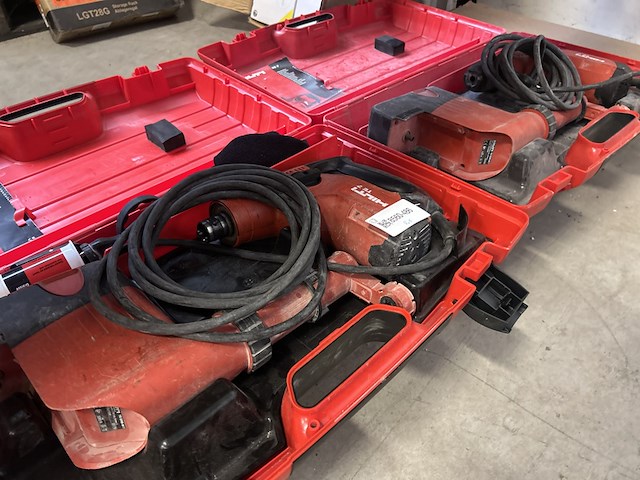 2x sds plus boorhamer met snoer hilti, te 7 - afbeelding 8 van  8