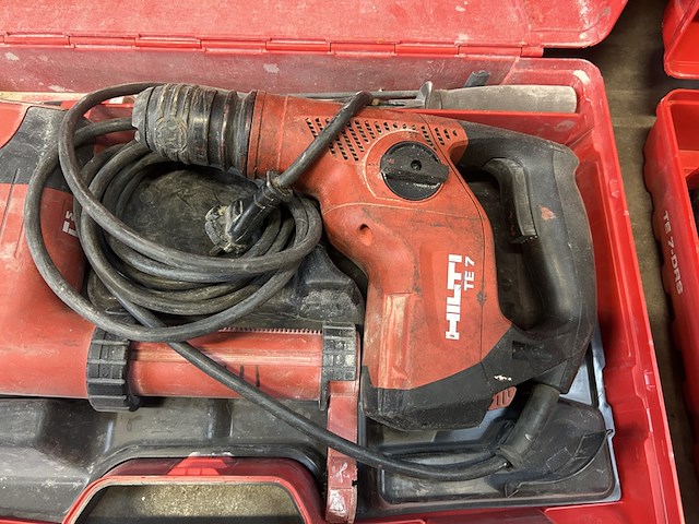 2x sds plus boorhamer met snoer in koffer hilti, te 7 - afbeelding 10 van  11