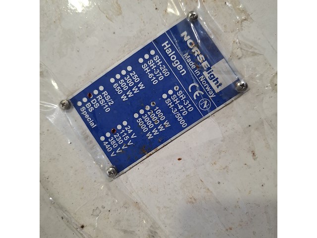 2x sein/zoek licht, o.a. norse light - afbeelding 8 van  8