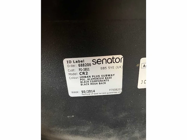 2x senator cr2 - ergonomische bureaustoel - afbeelding 9 van  11