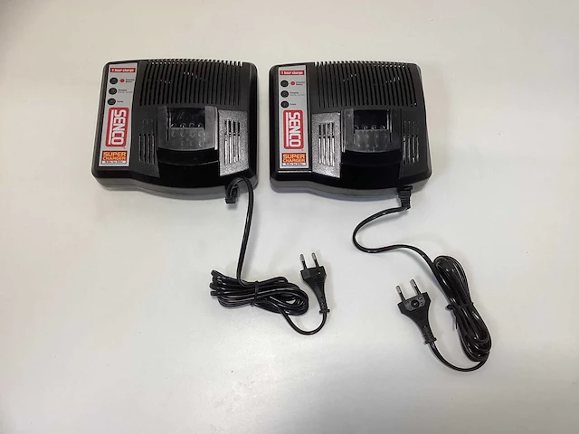 (2x) senco vb0026 acculader - super charger - 9.6v t/m 24v - afbeelding 1 van  5