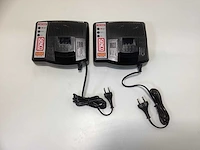 (2x) senco vb0026 acculader - super charger - 9.6v t/m 24v