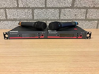 (2x) sennheiser ew300 draadloze microfoon systeem - afbeelding 1 van  7