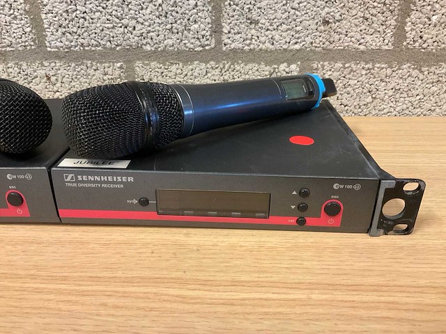 (2x) sennheiser ew300 draadloze microfoon systeem - afbeelding 3 van  7