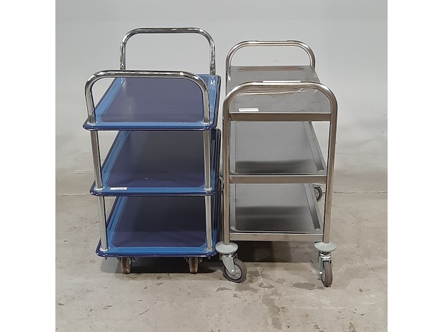 2x serveerwagen, o.a fetra - afbeelding 1 van  6