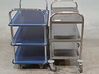 2x serveerwagen, o.a fetra - afbeelding 1 van  6