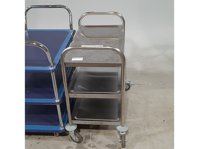 2x serveerwagen, o.a fetra - afbeelding 3 van  6