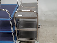 2x serveerwagen, o.a fetra - afbeelding 3 van  6