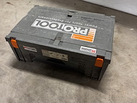 2x set bouwlampen, oranje, op statief - afbeelding 6 van  14