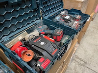 2x set gereedschap in koffer met toebehoren bosch, gsr 14.4v, gsr 18, gdr 18 - afbeelding 7 van  7
