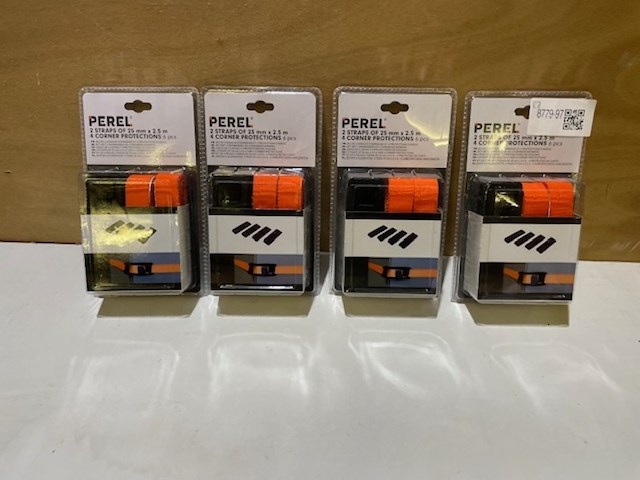 2x sets spanbanden/4 st. perel - afbeelding 1 van  3