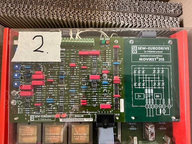 2x sew-eurodrive moviret dc-aandrijfregelaar – moviret 315 / 214 - afbeelding 6 van  9