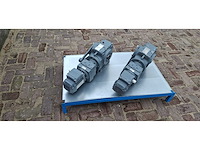2x sew-eurodrive tandwielmotor, type sa67/t r37 drn63ms4 (2x) - afbeelding 4 van  9