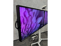 2x sharp - 52" monitor met camera en verrijdbaar statief - afbeelding 9 van  11