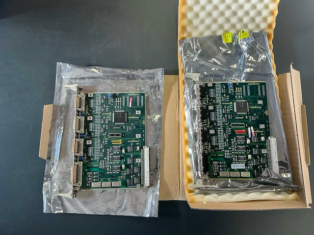 2x siemens 570 214 9301.00 industriële besturingsprint – 1x nieuw, 1x werkend gedemonteerd - afbeelding 1 van  7