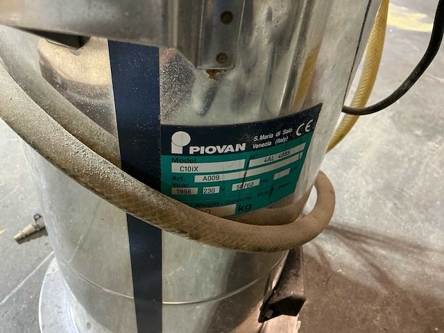 2x siemens / elmo-g - 3kw zijkanaalblower - 2x piovan c10c vacuümtransport unit - afbeelding 8 van  12