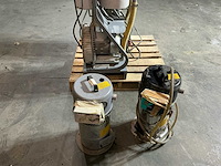 2x siemens / elmo-g - 3kw zijkanaalblower - 2x piovan c10c vacuümtransport unit - afbeelding 9 van  12