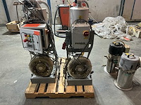 2x siemens / elmo-g - 3kw zijkanaalblower - 2x piovan c10c vacuümtransport unit - afbeelding 11 van  12