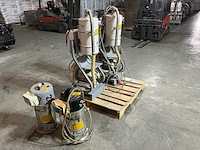 2x siemens / elmo-g - 3kw zijkanaalblower - 2x piovan c10c vacuümtransport unit - afbeelding 3 van  12