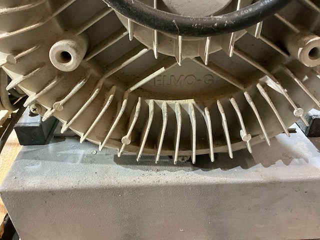 2x siemens / elmo-g - 3kw zijkanaalblower - 2x piovan c10c vacuümtransport unit - afbeelding 5 van  12